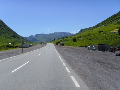 Flexenpass nach Zürs 1