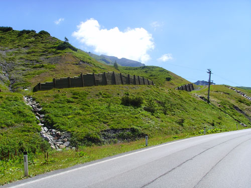 Flexenpass vor Zürs