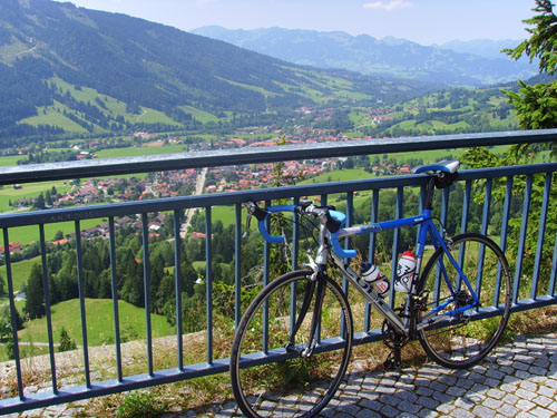 Oberjochpass vom Aussichtspunkt Kanzel 2