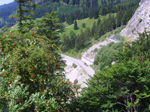 Oberjochpass vom Aussichtspunkt Kanzel 6